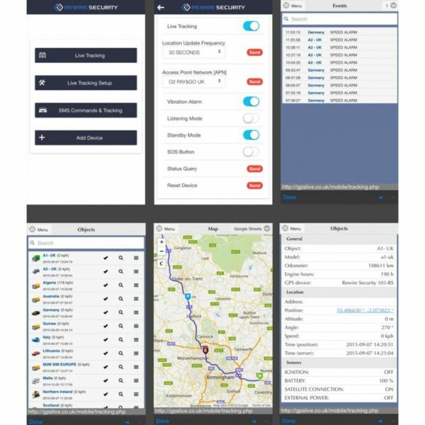 GPS Tracking Driver Performance Reports