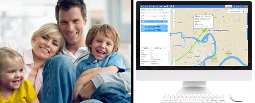Tracking the Location of Family Members With GPS
